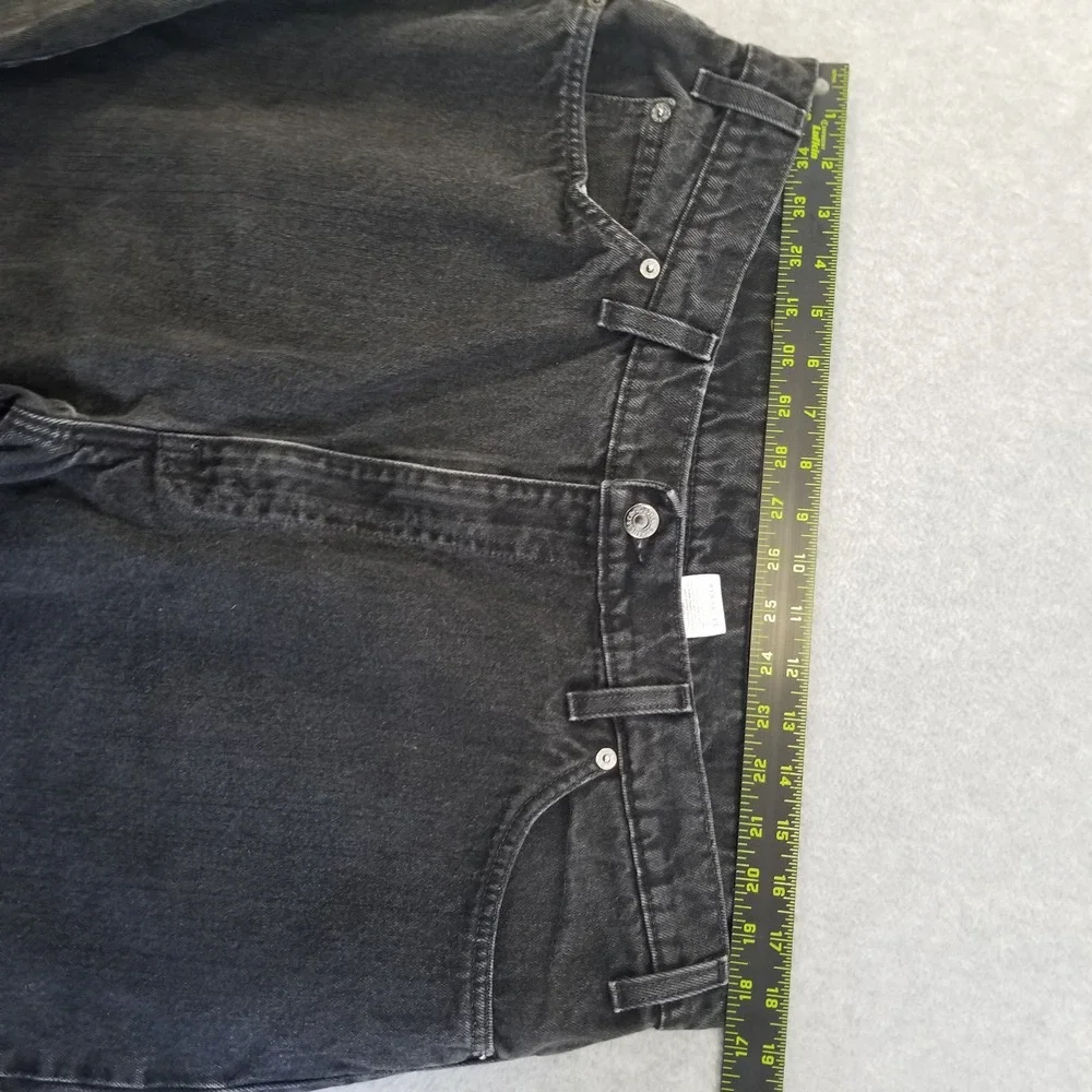 VTG Levi's 560 Jeans Mens 40x32 Fits‎ 37x30 Black Orange Tab Loose Fit Tapered
